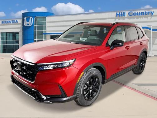 Radiant Red Metallic 2026 Honda CR-V Hybrid Sport-L
