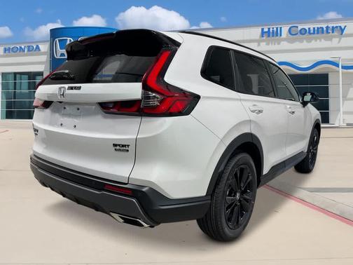 Platinum White Pearl 2026 Honda CR-V Hybrid Sport Touring
