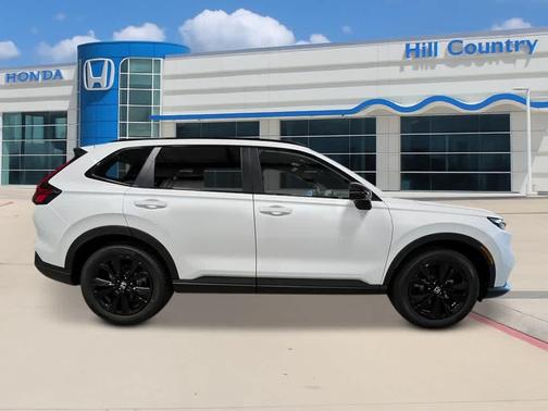 Platinum White Pearl 2026 Honda CR-V Hybrid Sport Touring