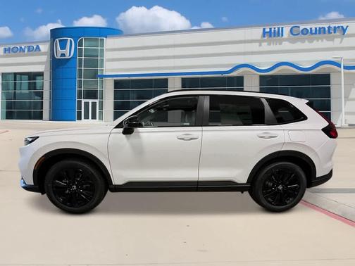 Platinum White Pearl 2026 Honda CR-V Hybrid Sport Touring