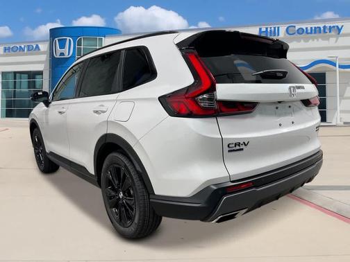 Platinum White Pearl 2026 Honda CR-V Hybrid Sport Touring