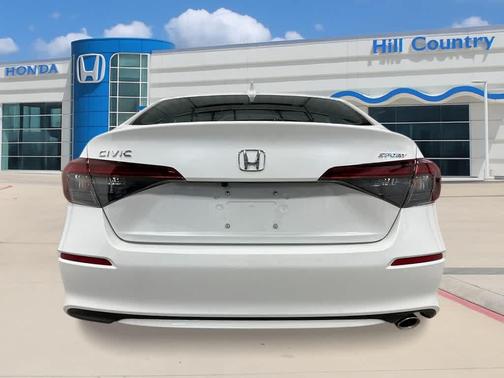 Platinum White Pearl 2026 Honda Civic Sport