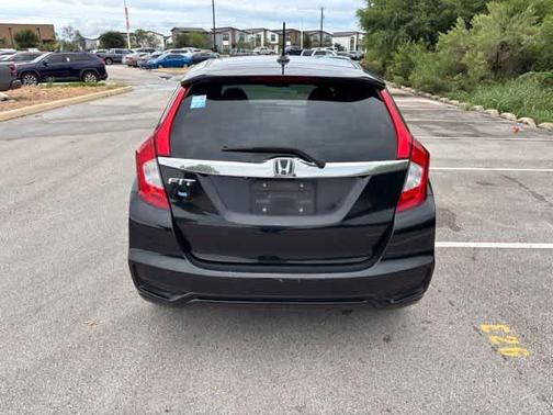 Black 2018 Honda Fit EX