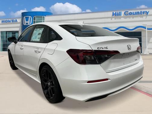 Platinum White Pearl 2026 Honda Civic Hybrid