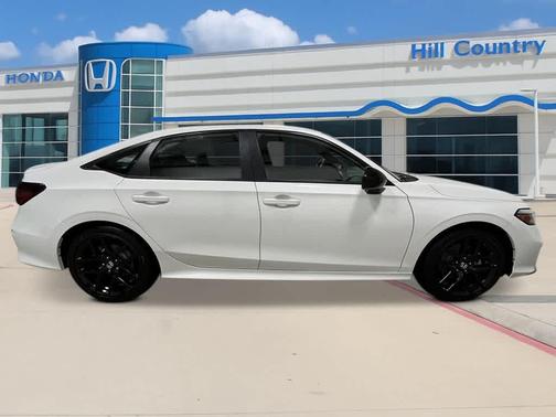 Platinum White Pearl 2026 Honda Civic Hybrid