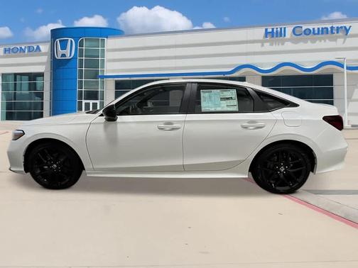 Platinum White Pearl 2026 Honda Civic Hybrid