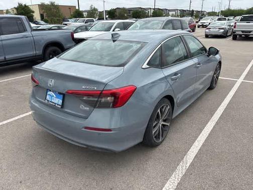 Sonic Gray Pearl 2022 Honda Civic Touring