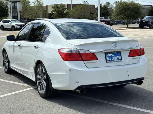 White 2014 Honda Accord Sport