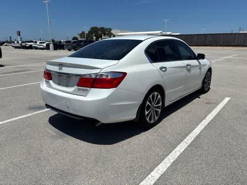 White 2014 Honda Accord Sport