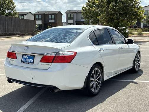 White 2014 Honda Accord Sport