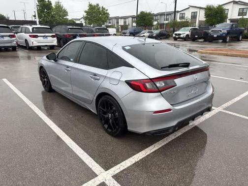 Solar Silver Metallic 2025 Honda Civic Sport