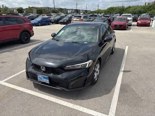 Crystal Black Pearl 2026 Honda Civic LX