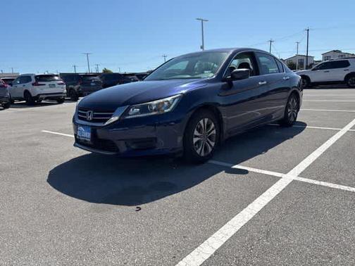 Blue 2014 Honda Accord LX