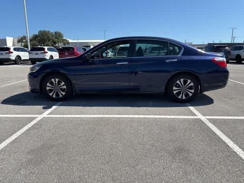 Blue 2014 Honda Accord LX
