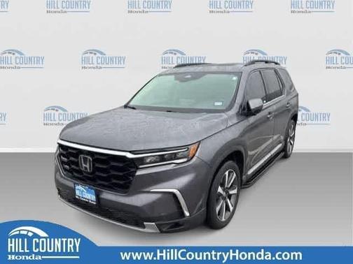 Modern Steel Metallic 2023 Honda Pilot Elite