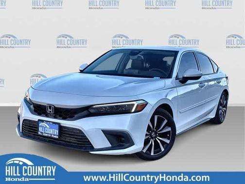Platinum White Pearl 2022 Honda Civic EX-L