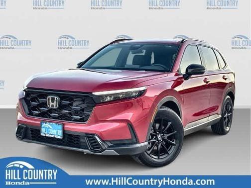 Radiant Red Metallic 2026 Honda CR-V Hybrid Sport
