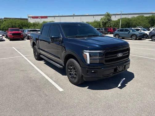 Antimatter Blue Metallic 2025 Ford F-150 Lariat