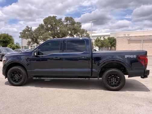 Antimatter Blue Metallic 2025 Ford F-150 Lariat