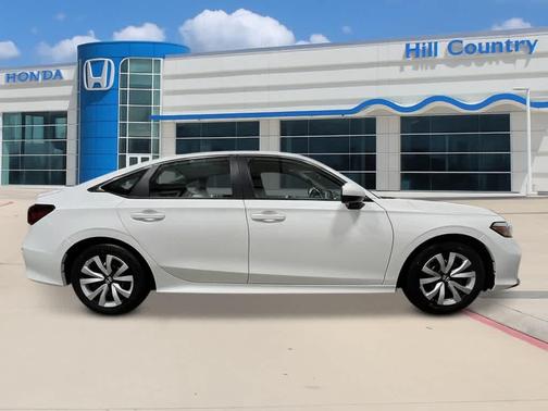 Platinum White Pearl 2026 Honda Civic LX