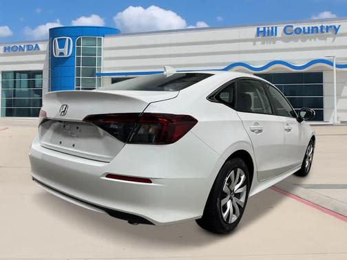 Platinum White Pearl 2026 Honda Civic LX