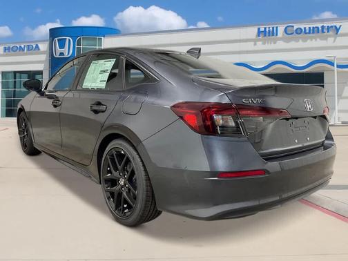 Meteorite Gray Metallic 2026 Honda Civic Sport