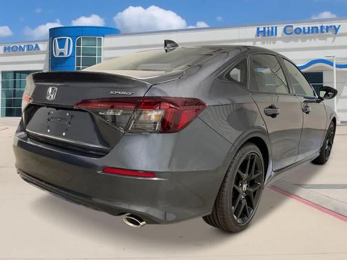 Meteorite Gray Metallic 2026 Honda Civic Sport