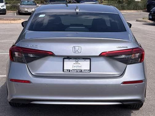 Lunar Silver Metallic 2024 Honda Civic Touring