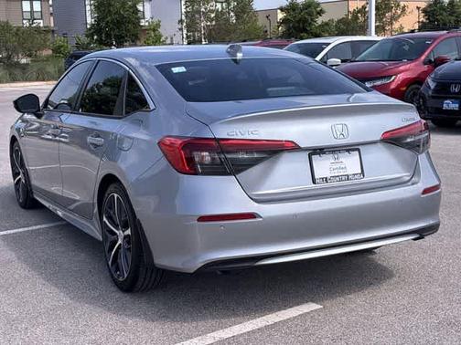 Lunar Silver Metallic 2024 Honda Civic Touring