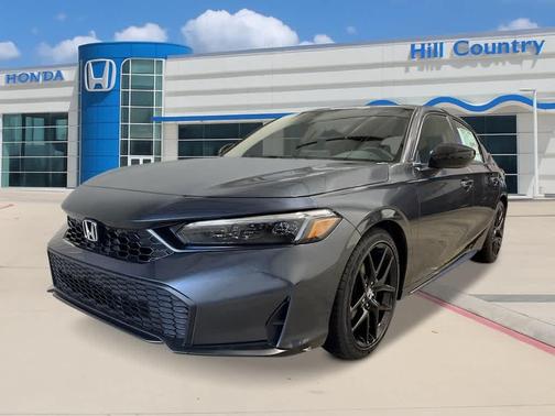 Meteorite Gray Metallic 2026 Honda Civic Sport