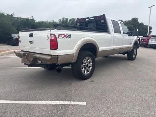 White Platinum Tri-Coat Metallic 2012 Ford F-350 King Ranch
