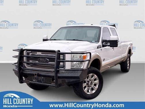 White Platinum Tri-Coat Metallic 2012 Ford F-350 King Ranch