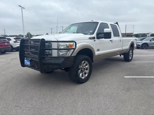 White Platinum Tri-Coat Metallic 2012 Ford F-350 King Ranch