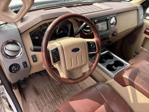 White Platinum Tri-Coat Metallic 2012 Ford F-350 King Ranch