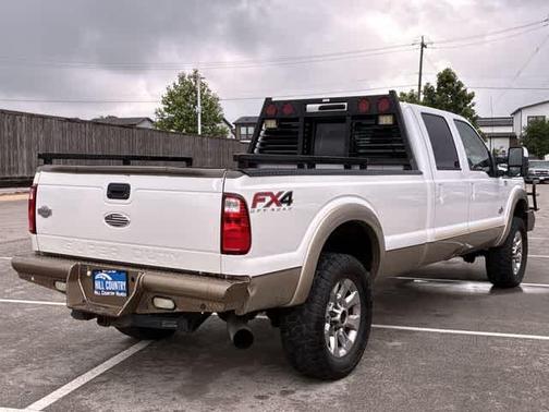 White Platinum Tri-Coat Metallic 2012 Ford F-350 King Ranch