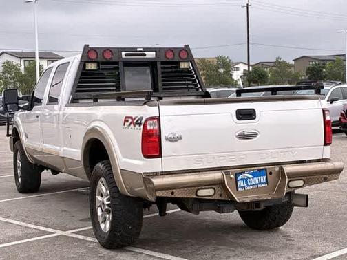 White Platinum Tri-Coat Metallic 2012 Ford F-350 King Ranch