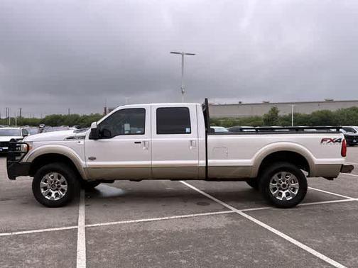 White Platinum Tri-Coat Metallic 2012 Ford F-350 King Ranch