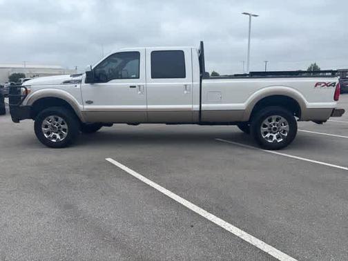 White Platinum Tri-Coat Metallic 2012 Ford F-350 King Ranch