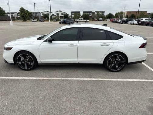 Beige 2026 Honda Accord Hybrid Sport