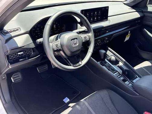 White 2026 Honda Accord Hybrid Sport