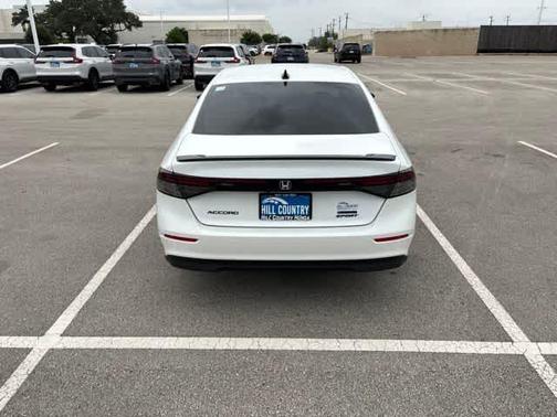 Beige 2026 Honda Accord Hybrid Sport