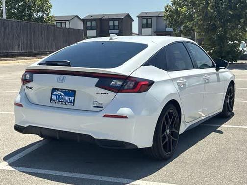 White 2026 Honda Civic Hybrid Sport