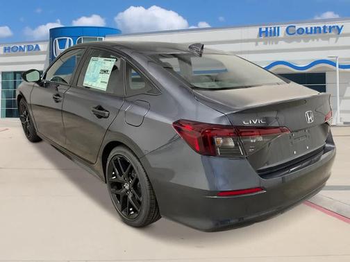 Meteorite Gray Metallic 2026 Honda Civic Sport
