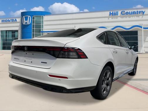Platinum White Pearl 2026 Honda Accord Hybrid EX-L