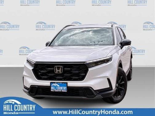 White 2026 Honda CR-V Hybrid Sport