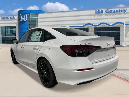 Platinum White Pearl 2026 Honda Civic Sport