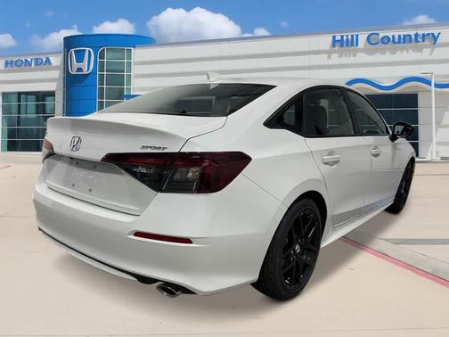 Platinum White Pearl 2026 Honda Civic Sport