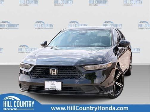 Crystal Black Pearl 2024 Honda Accord Hybrid Sport