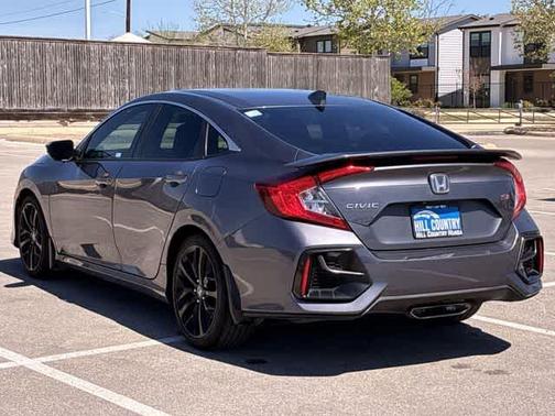Modern Steel Metallic 2020 Honda Civic Si Base