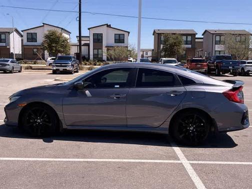 Modern Steel Metallic 2020 Honda Civic Si Base